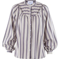 The Pierre Shirt Lavender Stripe - The Shirt by Rochelle Behrens - COLOR GAME