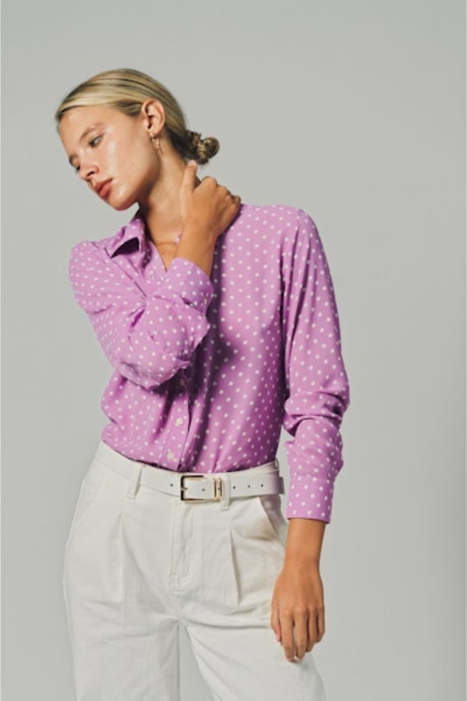 The Signature Polka Dot Shirt - The Shirt by Rochelle Behrens - COLOR GAME