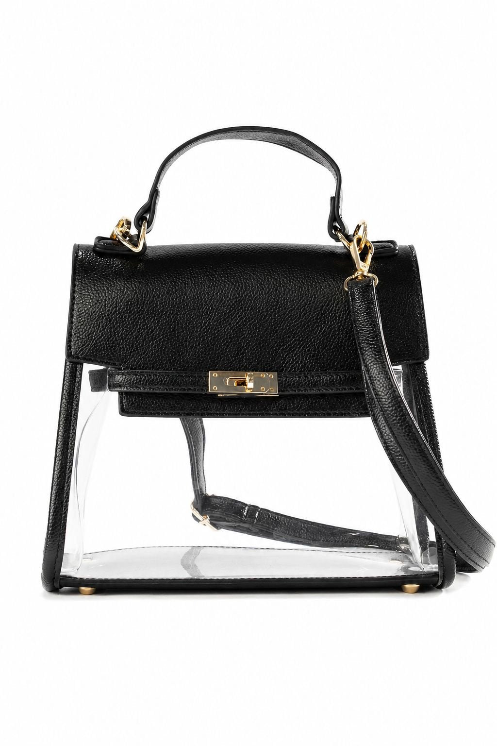 The Susan Top Handle Clear Bag - Clearly Handbags - COLOR GAME