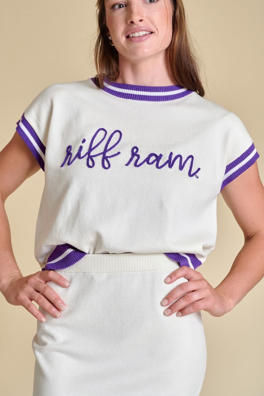 The TCU Embroidered Varsity Sweater - Stewart Simmons - COLOR GAME