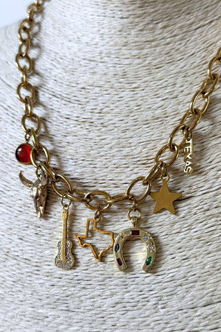 The Texas II Charm Necklace - Kessler Elliot - COLOR GAME