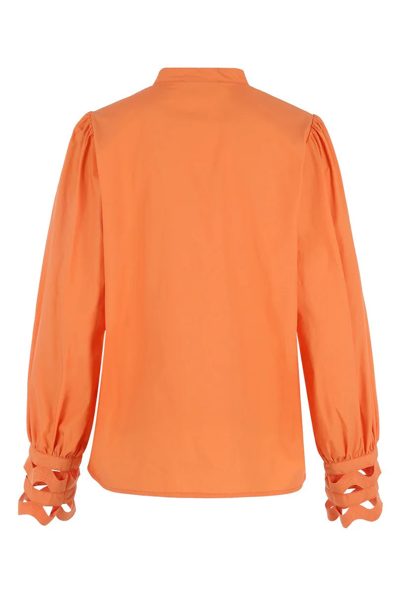The Veronica Shirt Apricot - The Shirt by Rochelle Behrens - Color Game
