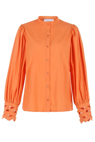 The Veronica Shirt Apricot - The Shirt by Rochelle Behrens - Color Game