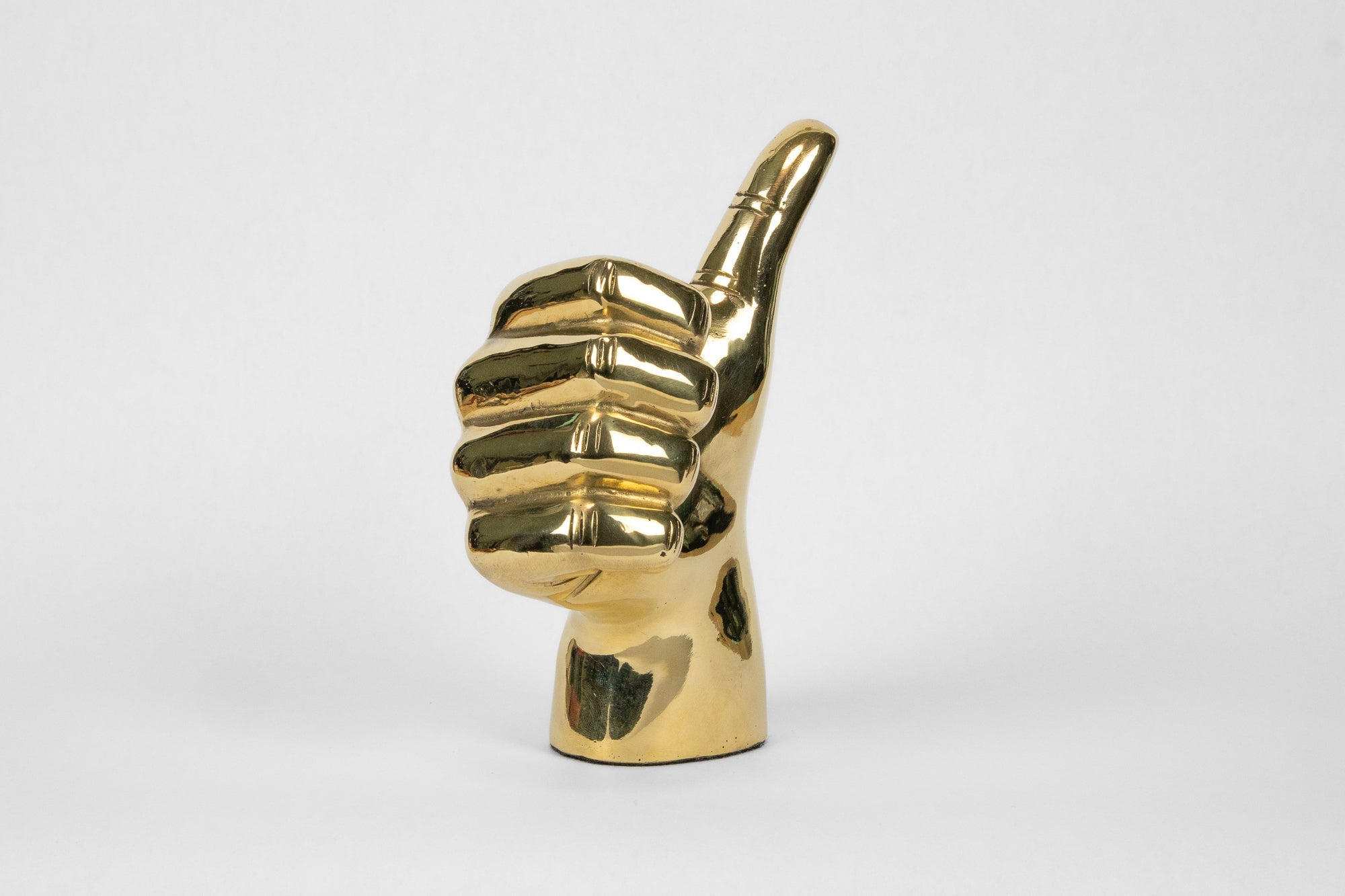 Thumbs Up or "Gig 'Em, Aggies" Hand Sign Sculpture in Brass - Prize - COLOR GAME