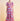 Tie - Back Maxi Dress Blue Multi - English Factory - COLOR GAME