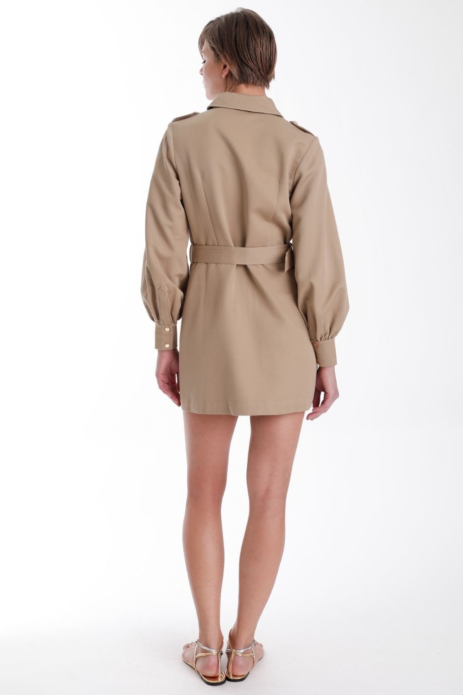 Tiffany Belted Mini Dress - Karina Grimaldi - COLOR GAME