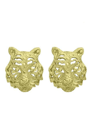 Tiger Stud Earrings - Sheila Fajl - Color Game