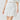 Trim Detail Mini Skirt White - Endless Rose - Color Game