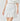 Trim Detail Mini Skirt White - Endless Rose - Color Game