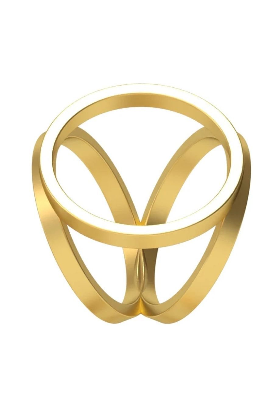 Trio Loop Saturday Scarf Ring - Saturday Silks - COLOR GAME