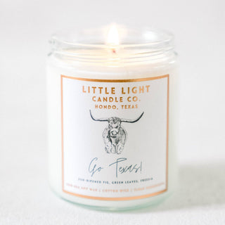 University of Texas Jar Candle - Little Light Candle Co. - COLOR GAME