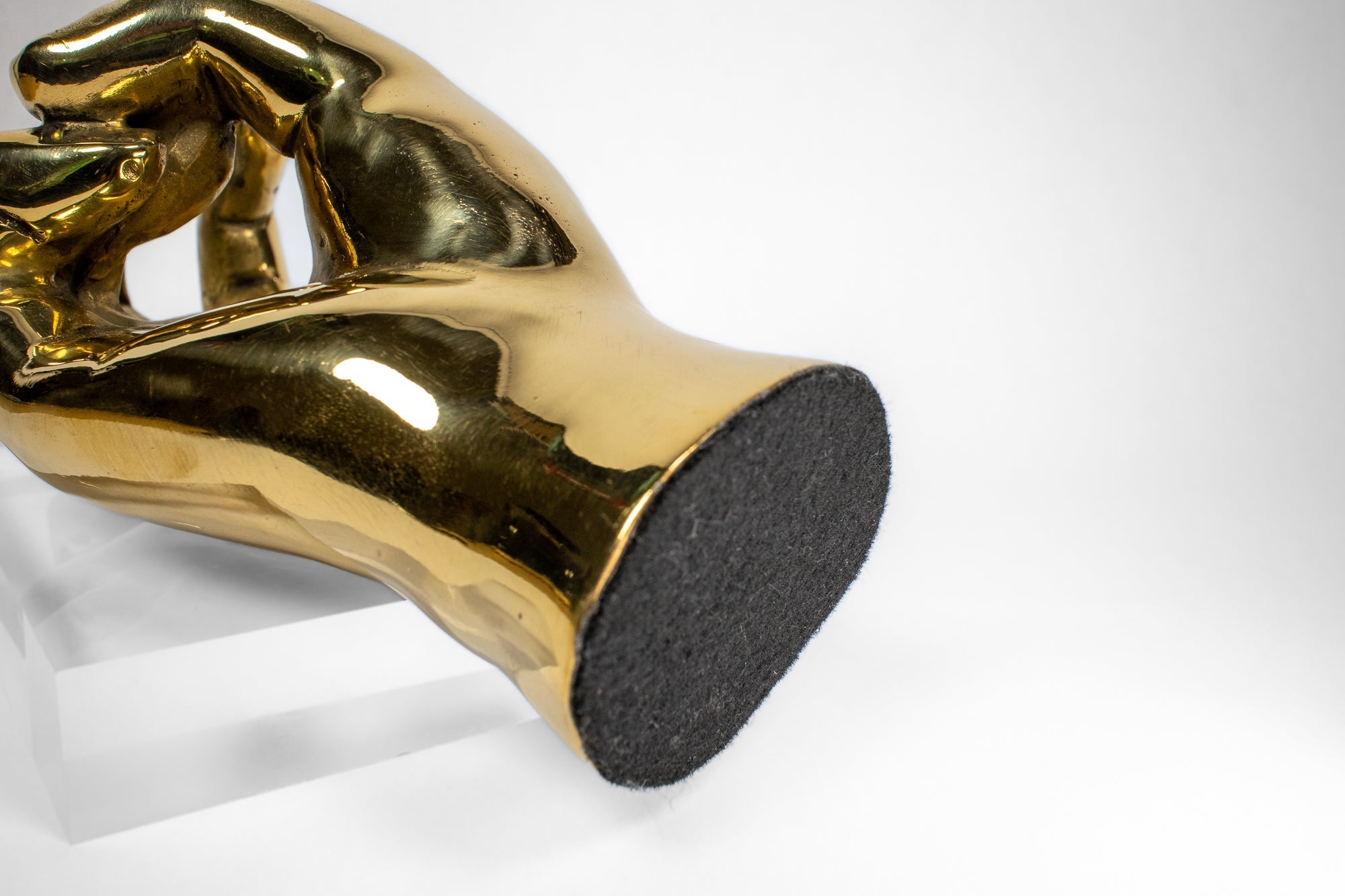 V. O. L. Hand Sign Sculpture in Brass - Prize - COLOR GAME