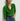 Valita Split Neck Top Salon Green - Nation LTD - COLOR GAME