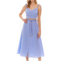 Virginia Midi Skirt Periwinkle - Allison New York - COLOR GAME