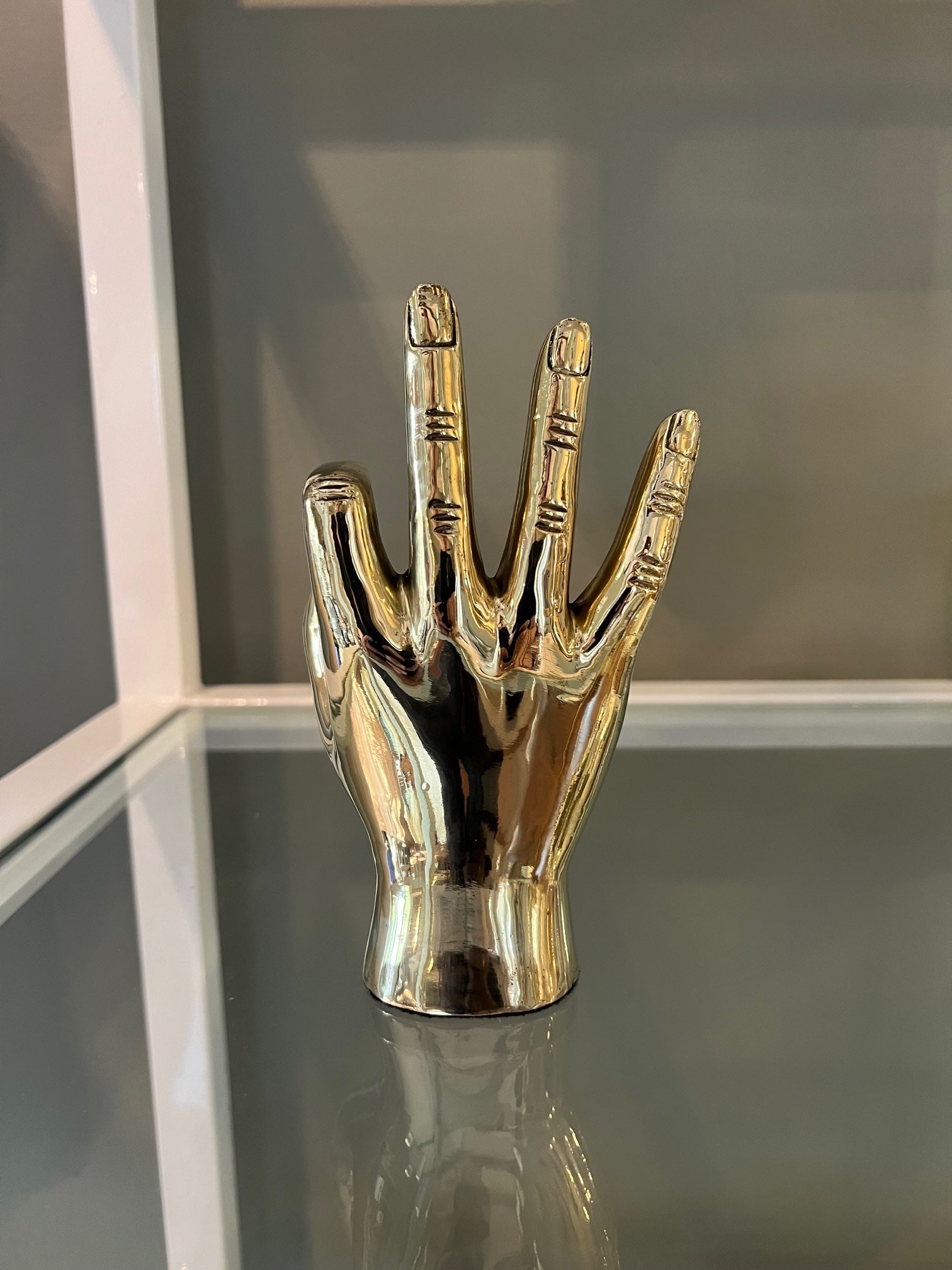 W. C. Hand Sign Sculpture in Brass - Prize - COLOR GAME