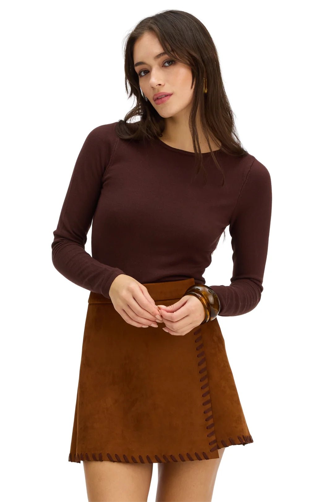 Whipstitch Ezra Skirt - Allison New York - COLOR GAME