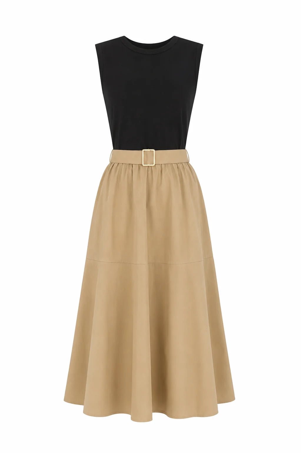 Wyatt Mixed Media Dress - JS71 - COLOR GAME