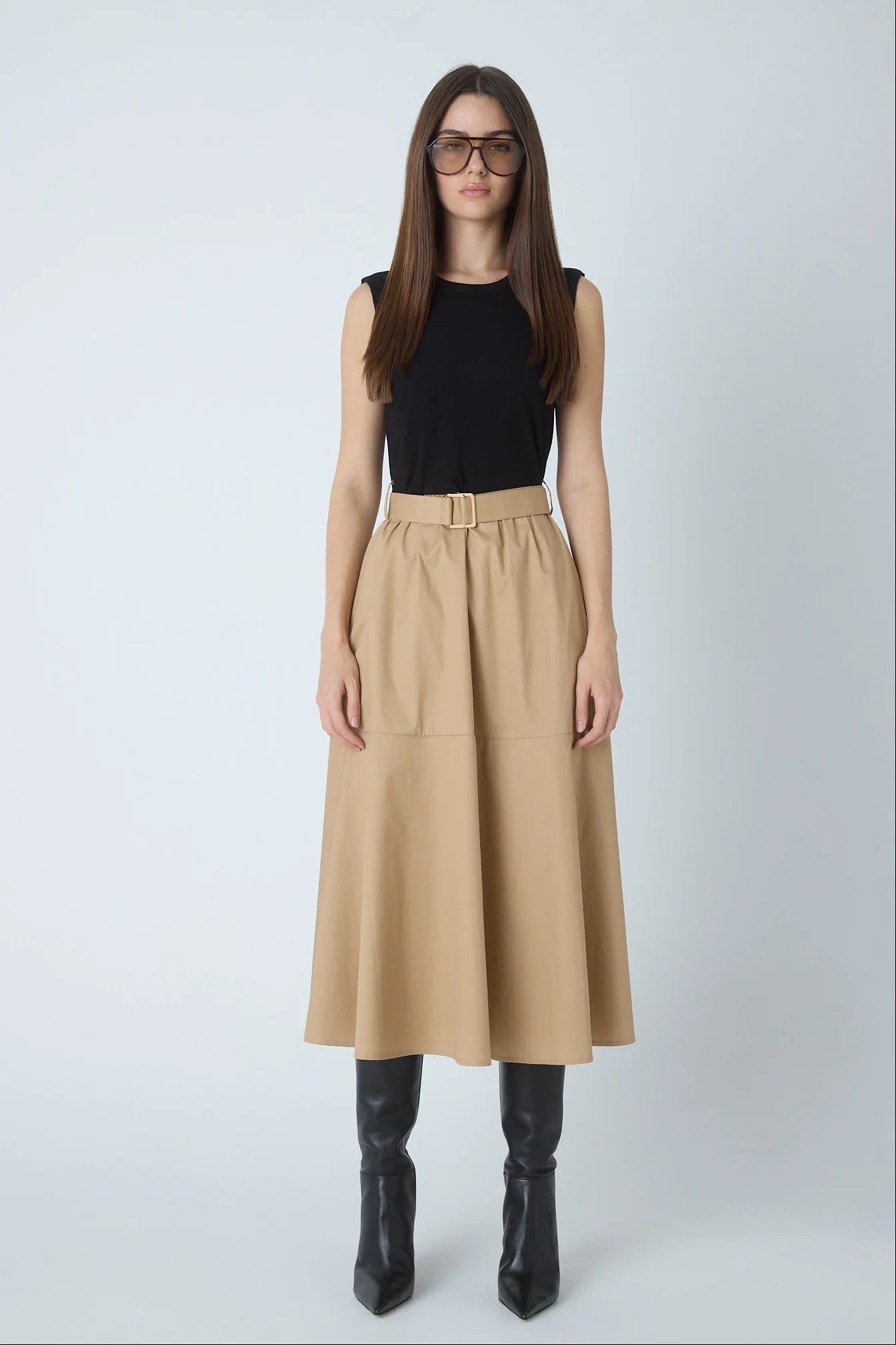 Wyatt Mixed Media Dress - JS71 - COLOR GAME