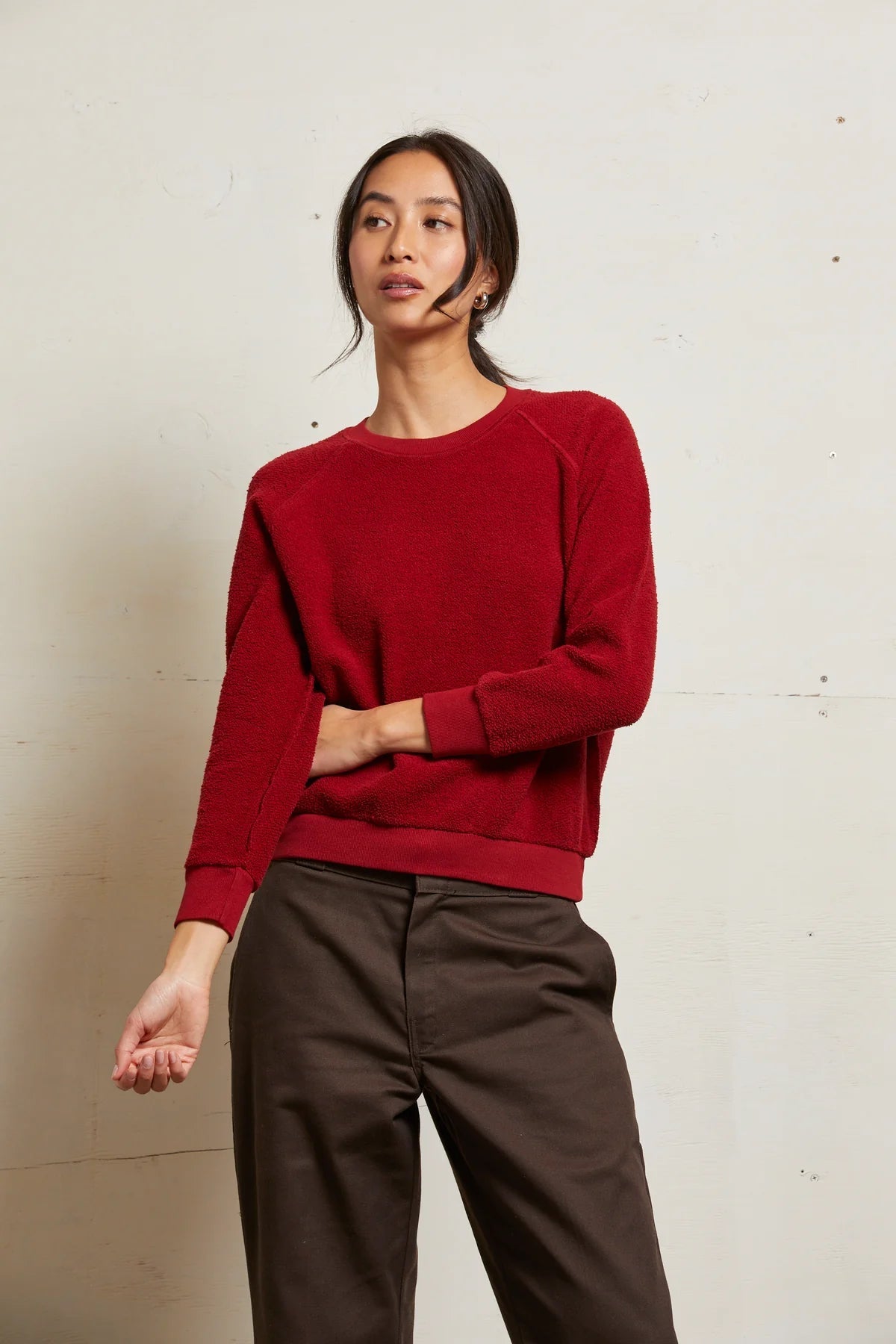 Ziggy Inside - Out Fleece Shrunken Sweatshirt - perfectwhitetee - COLOR GAME