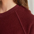 Ziggy Inside - Out Fleece Shrunken Sweatshirt Cranberry - perfectwhitetee - COLOR GAME