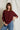 Ziggy Inside - Out Fleece Shrunken Sweatshirt Cranberry - perfectwhitetee - COLOR GAME