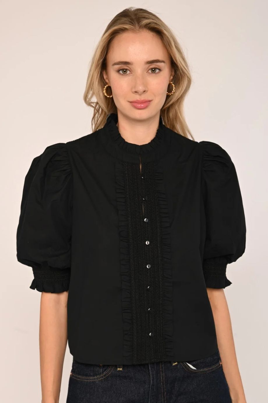 Zinny Top Black - Love The Label - COLOR GAME