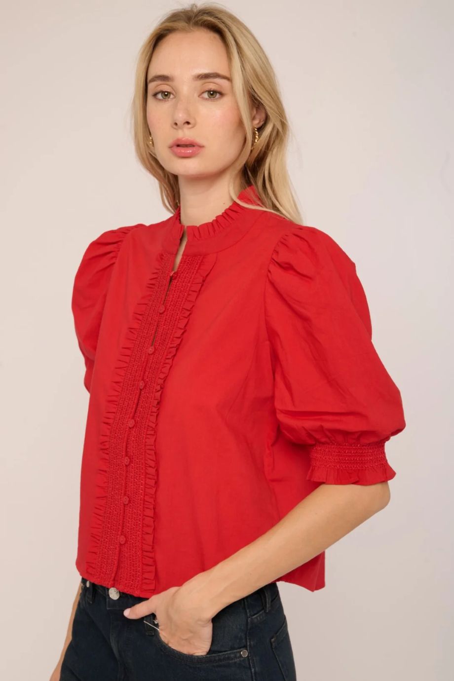 Zinny Top Tango Red - Love The Label - COLOR GAME