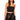 Black Faux Leather Pleated Short - Susana Monaco - Color Game