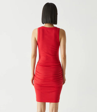 Demi Ribbed Dress Tamale - Michael Stars - Color Game