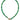 Emerald Green Paloma Collar Necklace - Accessory Concierge - Color Game