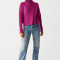 Frida Mock Neck Top Berry - Michael Stars - Color Game