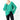 Green Furry V Neck Sweater - Endless Rose - Color Game