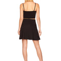 High Waist Flare Skirt Black - Susana Monaco - Color Game