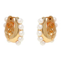 Jasmin Pearl Hoop Earrings - Mignonne Gavigan - Color Game