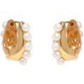 Jasmin Pearl Hoop Earrings - Mignonne Gavigan - Color Game