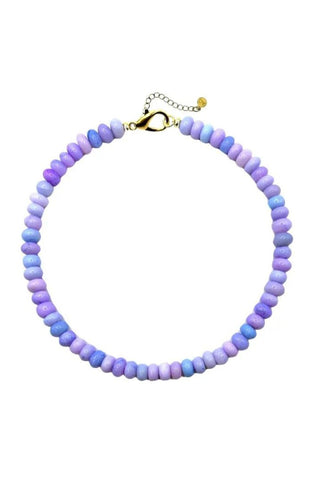 Lavender Haze Collar Necklace - Accessory Concierge - Color Game