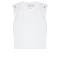 Marina Muscle Tee Optic White - Nation LTD - Color Game