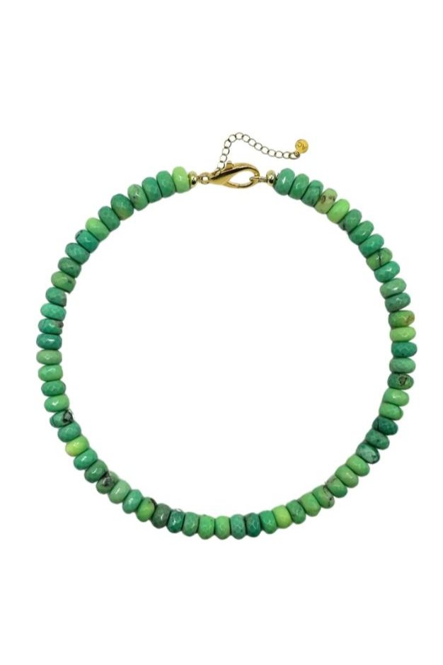 Midori Green Collar Necklace - Accessory Concierge - Color Game
