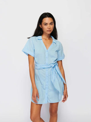 Nida Wrapped Button-Up Dress - Nation LTD - Color Game