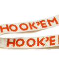 Orange + White Hook’ Em Beaded Bag Strap - Treasure Jewels Inc. - Color Game