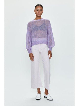 Penny High Rise Wide Leg Crop Lavender Haze - Pistola - Color Game