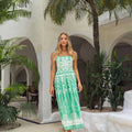 Piper Woodcarved Palm Dress - Caballero Collection - Color Game