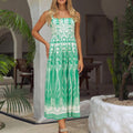 Piper Woodcarved Palm Dress - Caballero Collection - Color Game