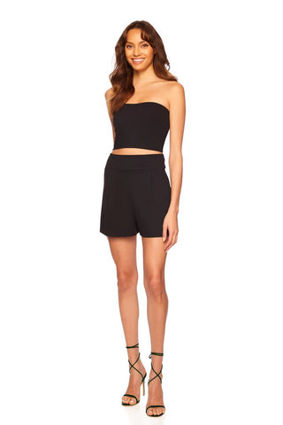 Pleated Short Black - Susana Monaco - Color Game