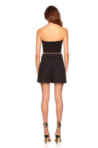 Pleated Short Black - Susana Monaco - Color Game