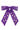 Purple TCU Bow Barrette - Brianna Cannon - Color Game