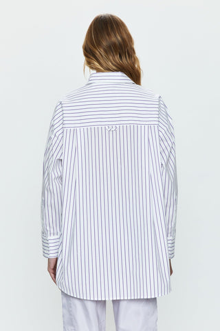 Rena Oversized Violette Stripe - Pistola - Color Game