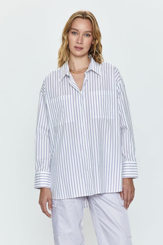 Rena Oversized Violette Stripe - Pistola - Color Game