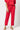 Straight Leg Waffle Knit Pant Cerise - Lilla P - Color Game