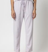 Straight Leg Waffle Knit Pant Thistle - Lilla P - Color Game